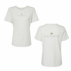 Lutz Cemetery Ladies Tee Natural