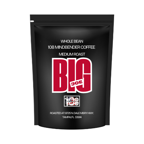 BIG JOE Wanna Be Blend Medium Roast Whole Bean 1/2 LB