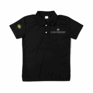 Lutz Cemetery Polo Shirt Black