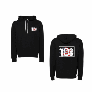 108 Patriot Unisex Hoodie Black