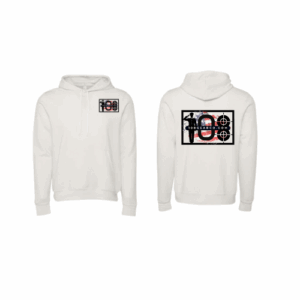 108 Patriot Unisex Hoodie VTGWHT