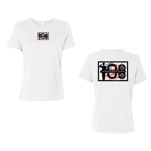 Women's 108 Patriot Tee - White