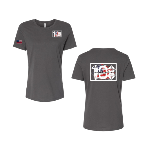 Women's Passionate Patriot 108 Gearco Tee - Asphalt