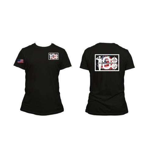 Women's Passionate Patriot 108 Gearco Tee - Black