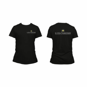Lutz Cemetery Ladies Tee Black