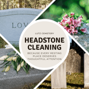 Headstone Cleaning Single Service