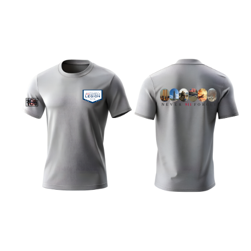 Unisex 9.11 Dry Fit Silver